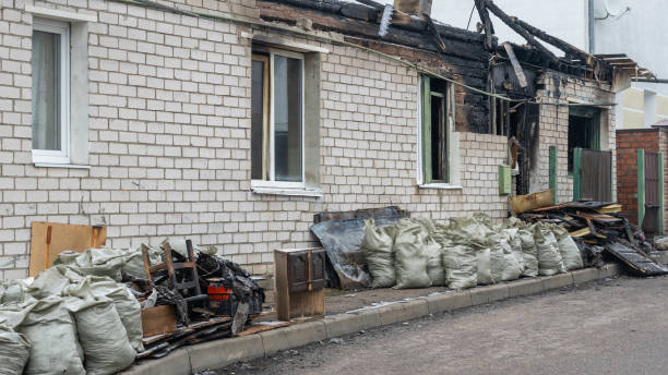 Professional Fire Damage Removal technician working in Carnation, WA